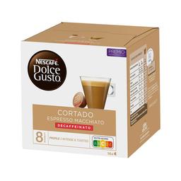 DOLCE GUSTO Café en cápsulas cortado descafeinado I5, 16 uds