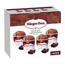 HÄAGEN-DAZS Chocolate collection Mini tarrinas de helado de diferentes chocolates 4 x 95 ml