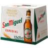 Cerveza SAN MIGUEL botellín pack 12x25 cl