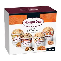 HÄAGEN-DAZS Mini tarrinas de helado de caramelo con distintos sabores 4 x 100 ml