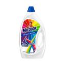 MICOLOR Detergente líquido para lavadoras, apto para coladas mixtas 2.34 l, 52 lavados