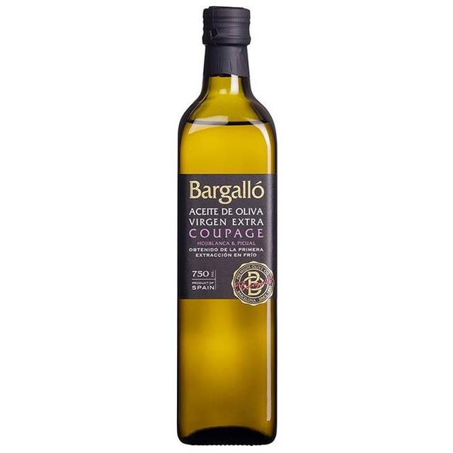 Aceite virgen extra bargallo, botella 75 cl