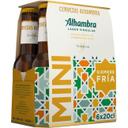 Cerveza especial Alhambra botella 6 x 20 cl