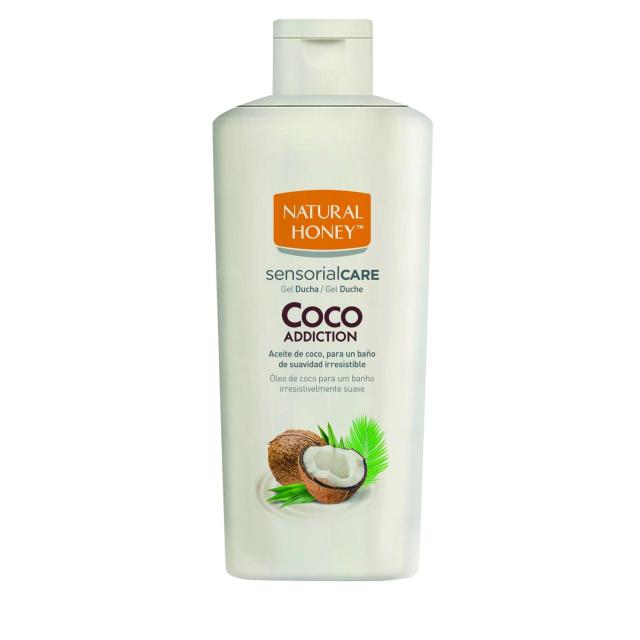 Gel de ducha con aceite de coco Natural Honey 75 ml