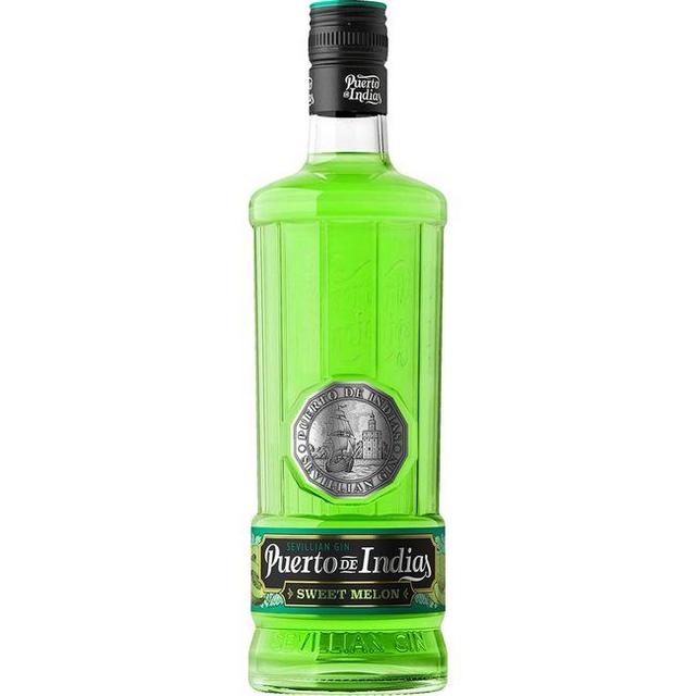 Ginebra sweet melon puerto de indias, botella 70 cl