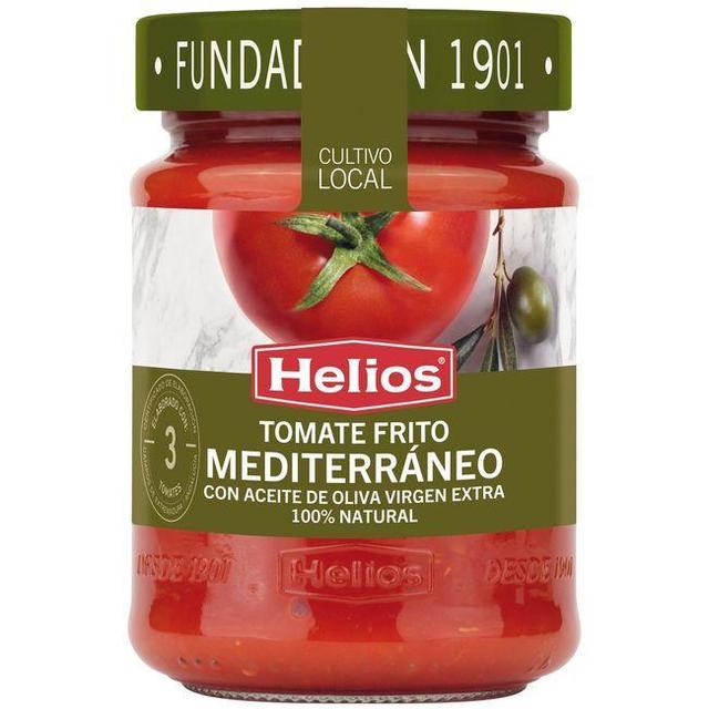 Tomate mediterráneo oliva helios, frasco 300 g