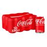 COCA COLA Refresco de cola pack 12 latas x 33 cl