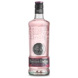 Ginebra sabor fresa Puerto de Indias botella 70 cl