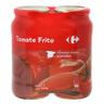 Tomate frito Carrefour pack de 2 tarros de 550 g