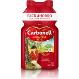 Aceite de oliva original 0,4º Carbonell pack de 2 botellas de 1 l