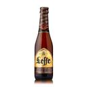 Cerveza Leffe Brune negra botella 33 cl