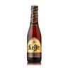 Cerveza Leffe Brune negra botella 33 cl