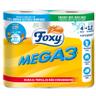 Papel higiénico FOXY mega rollo 4=12 rollos