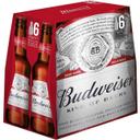 Cerveza Budweiser Lager pack de 6 botellas de 25 cl