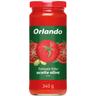 Tomate frito en aceite de oliva orlando, frasco 340 g