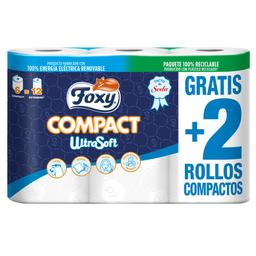 Papel higiénico FOXY Compact paquete 4+2 rollos