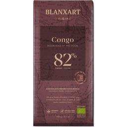 Chocolate negro eco 82% cacao congo blanxart, tableta 100 g