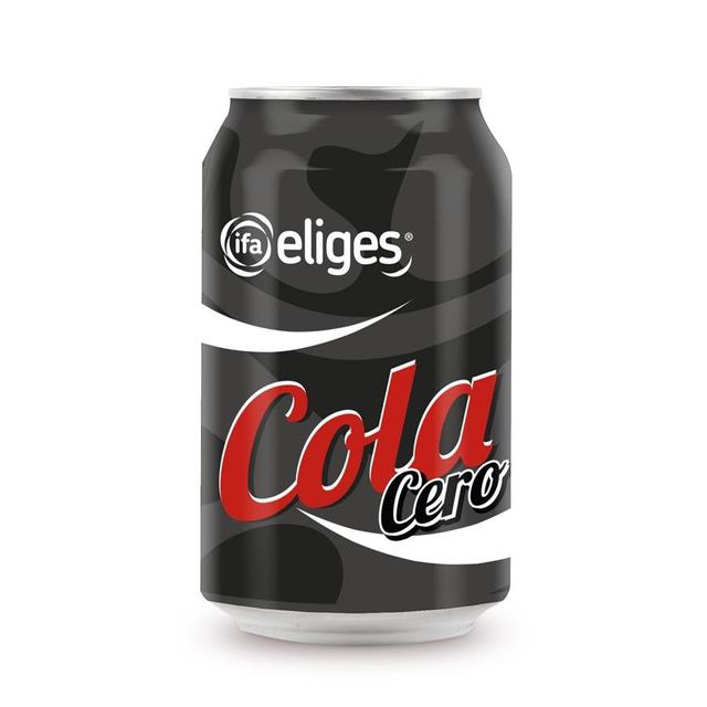 Refresco cola cero IFA ELIGES lata 33 cl