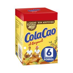COLACAO Cacao en polvo soluble 6 sobres de 18 g