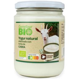 Yogur natural de leche de cabra ecológica Carrefour Bio 420 g