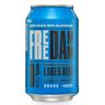 Cerveza Free Damm Lager 0,0 sin alcohol sin gluten lata 33 cl