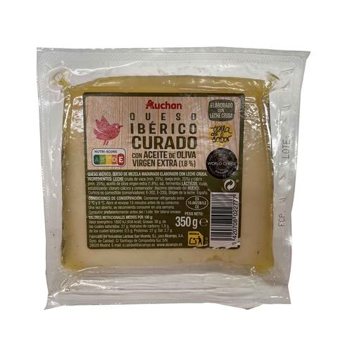 PRODUCTO ALCAMPO Queso mezcla curado en aceite de oliva virgen extra PRODUCTO ALCAMPO