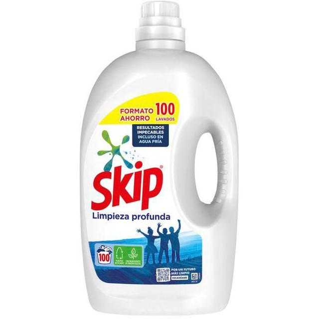 Detergente líquido limpieza profunda skip, garrafa 100 dosis
