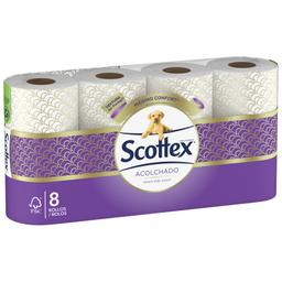 Papel higiénico SCOTTEX acolchado 8 rollos