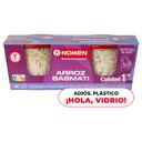 NOMEN Arroz basmati vasito para microondas NOMEN 2 uds x140 g