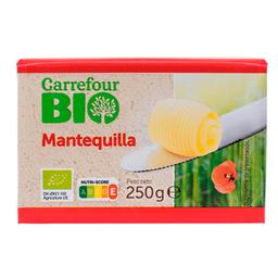 Mantequilla ecológica Carrefour Bio 250 g
