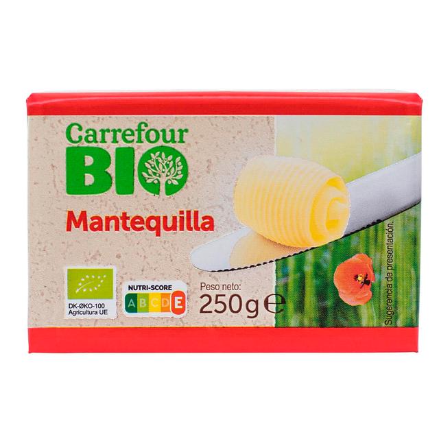 Mantequilla ecológica Carrefour Bio 250 g