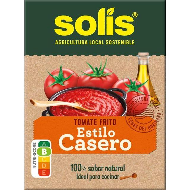 Tomate frito casero solis, brik 350 g