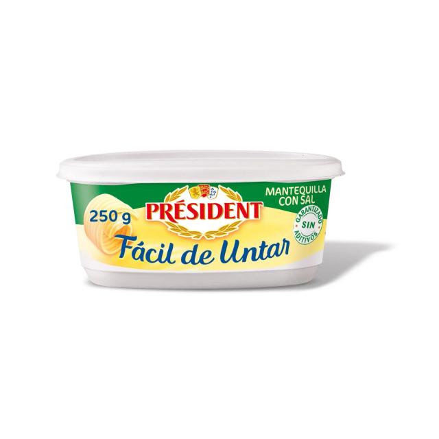 Mantequilla faácil de untar Président 250 g