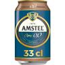 Cerveza 0,0 amstel oro, lata 33 cl