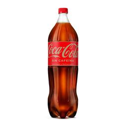 COCA-COLA sin cafeína botella 2 l