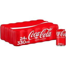 Refresco de cola coca cola, pack 24x33 cl