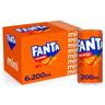 Fanta de naranja mini pack 6 latas 20 cl