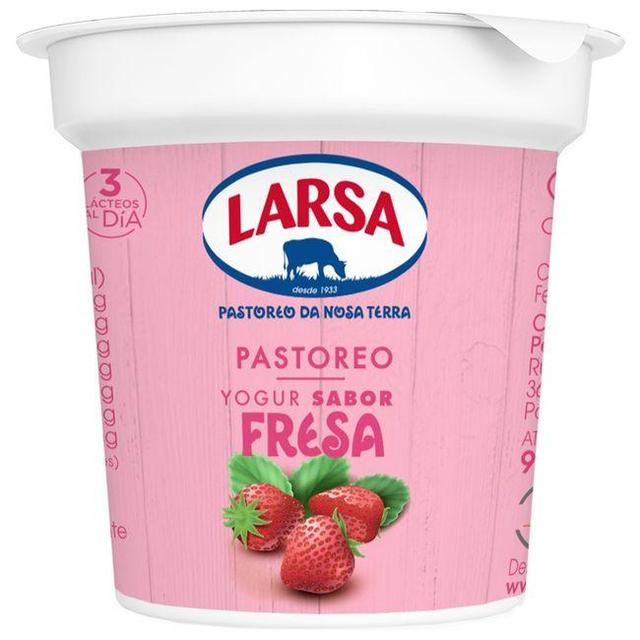 Yogur LARSA sabor fresa vaso 125 g