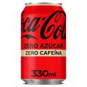 Refresco cola Coca-Cola lata 33cl zero zero sin cafeína