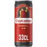Cerveza especial cruzcampo cruzial, lata 33 cl