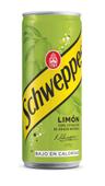 Refresco limón Schweppes lata 33 cl