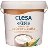 Yogur griego natural con azúcar de caña clesa, tarrina 900 g