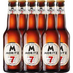 Cerveza moritz 7, pack 6x25cl