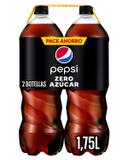 Refresco de cola zero Pepsi botella 2 x 1.75 l