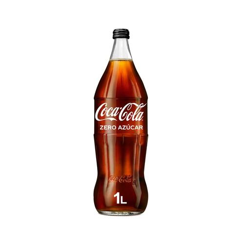 Coca Cola zero azúcar botella 1 l