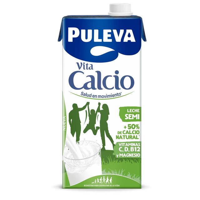 Leche semidesnatada VitaCalcio Puleva brik 1 l