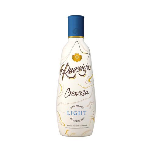 RUAVIEJA Crema de orujo con un 60% menos de azúcares RUAVIEJA Cremosa light botella de 70 cl