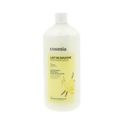 COSMIA Gel para baño o ducha (leche de ducha), con extractos de vainilla y leche de avena 750 ml
