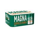 Cerveza San Miguel Magna Dorada Lager pack de 12 latas de 33 cl