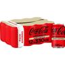 Refresco de cola sin cafeina coca cola zero, pack 12x33 cl